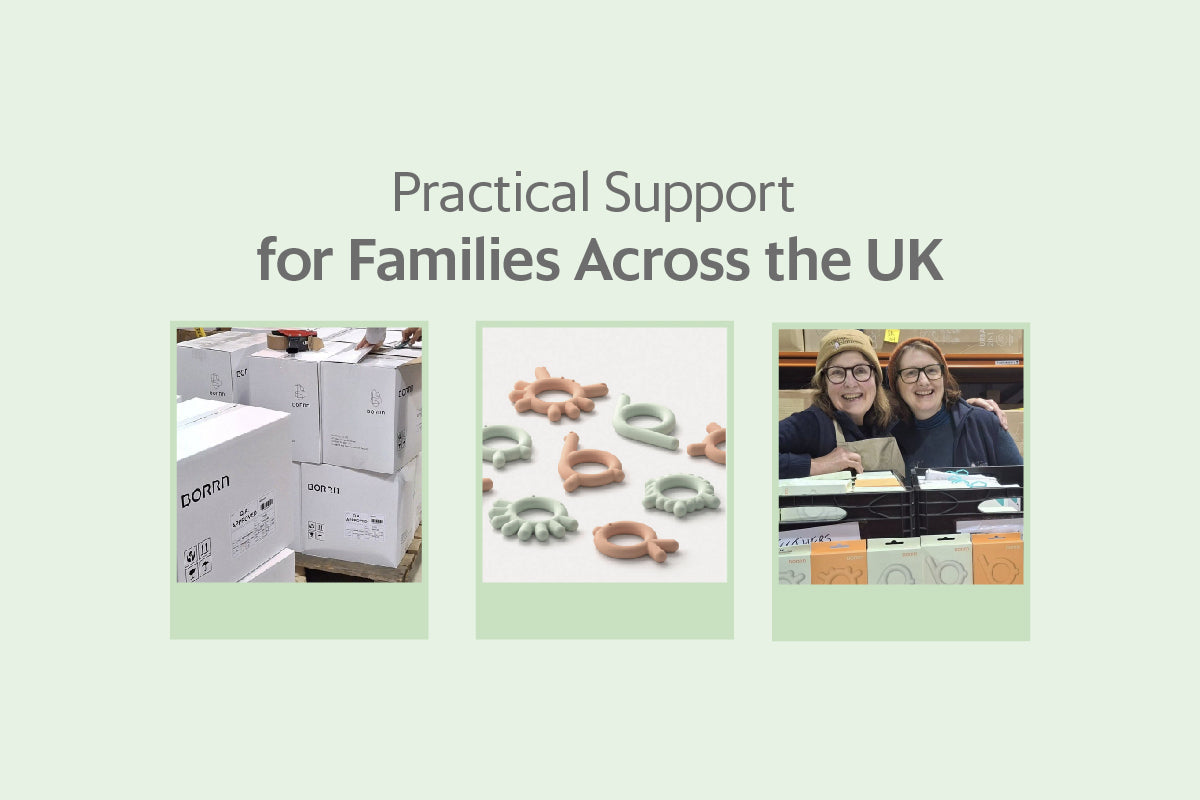 BORRN Donates Baby Bottles, Soothers and Accessories to Baby Basics UK