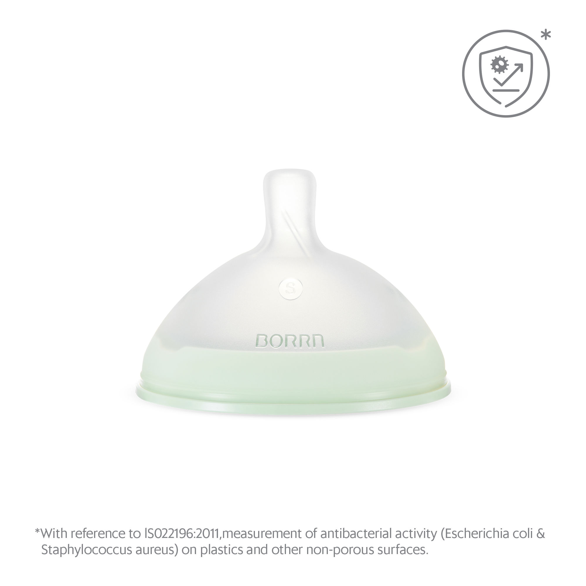 BORRN Silicone Teat Slow-flow