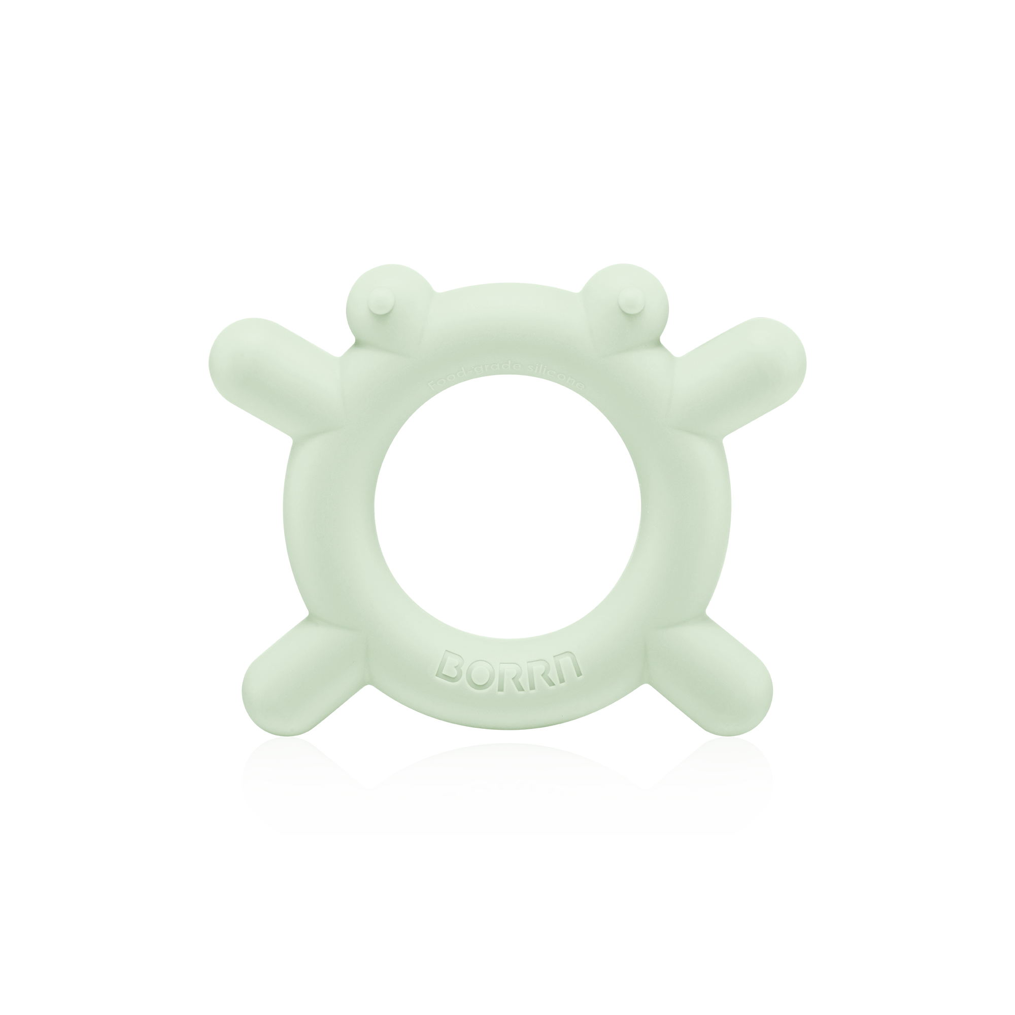 Frog Silicone Teether – Safe for Newborns – BORRN UK